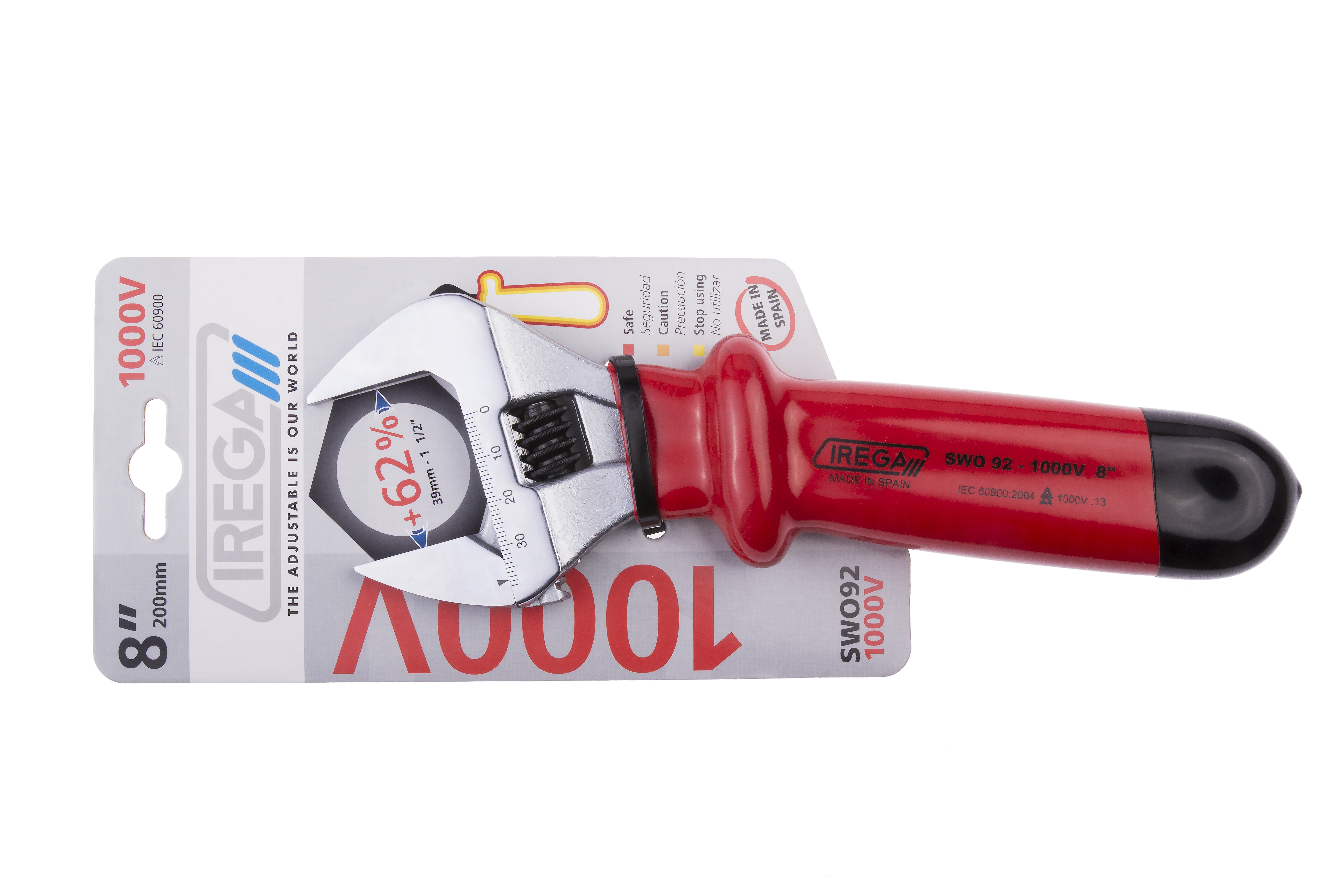 Moersleutel verstelbaar VDE